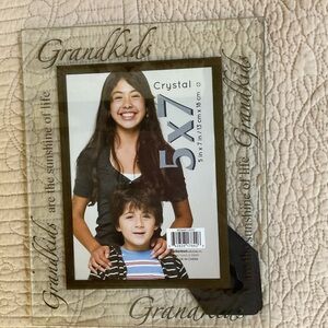 Grandkids Crystal Frame (New)